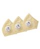 Advind Healthcare Smog Guard N95 Kids Mask With One Valve Small Beige - Pack of 3