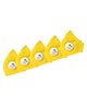 Advind Healthcare Smog Guard N95 Mask With One Valve Extra Small Pack of 5 - Yellow