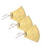 Advind Healthcare Smog Guard N95 Kids Mask Without Valve S Beige - Pack of 3