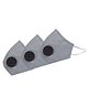 Advind Healthcare Smog Guard N95 Mask With One Valve Grey - Pack of 3