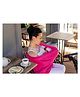 MOMISY Car Seat Canopy Nursing Scarf Poncho - Pink