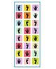 Funblast Hopscotch Jumbo Play Mat Large - Multicolour