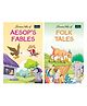 Famous Tales of Aesop's Fables & Folk Tales Books Pack of 2 - English