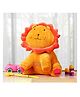 Fiddlerz Sun Flower Lion Plush Toy Orange - Height 35 cm