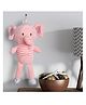Fiddlerz Elephant Plush Toy Height 45 cm (Colour May Vary)