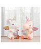 Fiddlerz Stuffed Unicorn Plush Toy Multicolor - Height 30 cm