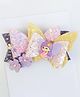 FOLLOW THE NEEDLE Fairy Bow Hair Clip - Purple