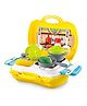 Rising Step Suit Case Kitchen Set 20 pieces - Multicolor