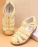 Babyoye Party Wear Sandals - Yellow