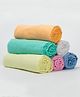 LazyToddler Cotton Organic Muslin Baby Swaddles Pack Of 4 (Colour May Vary)