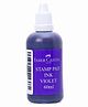 Faber Smudge Free Stamp Pad Ink Violet - 60 ml 