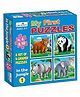 Creative Jigsaw Graded Puzzles In the Jungle Set of 4 Multicolor - 28 Pieces