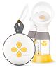 Medela Swing Maxi Double Electric Breast Pump - White Yellow