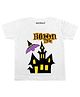 KNITROOT Halloween Time Print Half Sleeves Tee - White
