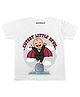 KNITROOT Short Sleeves Little Devil Print Halloween Theme Tee - White