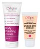 Vigini Natural Under Eye Dark Circle Gel Cream 20G +  Body Lightening Brightening Cream - 100 gm