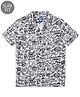 Jack & Jones Half Sleeves Slim Fit Shirt Gaming Print - White