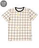 Jack & Jones Junior Half Sleeves Tee Checks - Beige