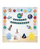 Untumble Space Birthday Decoration Kit Multicolor - Pack of 55