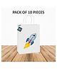 Untumble Space Gift Bags White - Pack of 10 