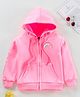 Vitamins Full Sleeves Hoodies Text Print - Neon Pink