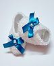 Knits & Knots Solid Colour Booties - White