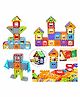 COMERCIO Building Pipe Blocks Multicolor - 72 Pieces