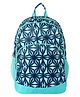 All For Colour Indigo Batik Backpack Blue - Height 18 Inches