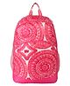 All For Colour Sunburst Backpack Pink - Height 18 Inches