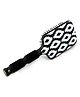 All For Colors Uptown Charm Mother Paddle Brush - White Black