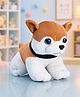 Babyhug 40 cm Wolf Dog Soft Toy Brown White