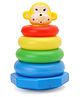 Ratnas Squeaky Stacking Ring Toy Multicolour - 7 Pieces
