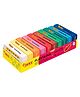 JOVI Plastilina Modelling Clay Non-Drying Pack of 10 Bars Multicolour - 50 gm each