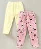 Ben Benny Bootie Leggings Pack Of 2 - Yellow Pink