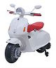 Happykids Battery Operated Scooty Ride On - White