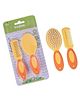 Baybee Premium Quality Comb and Brush Set Grooming kit - Yellow