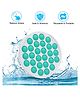 FunBlast Round Shape Pop Bubble Stress Relieving Silicone Pop It Fidget Toy - Multicolor