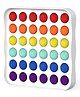 FunBlast Square Shape Pop Bubble Stress Relieving Silicone Pop It Fidget Toy (Color May Vary)