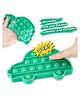 FunBlast Car Shape Pop Bubble Stress Relieving Silicone Pop It Fidget Toy - Multicolor