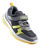 Pine Kids Sports Shoes - Dark & Light Grey