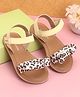 Babyoye Sandals Bow Applique - Yellow