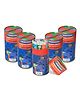 Chalk and Chuckles Smart Sticks Countries Of The World Puzzle Pack Of 5 - Multicolour