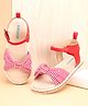 Babyoye Velcro Cosure Sandals - Red