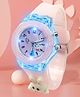 Spiky 100% Accuracy Silicone Spiky Sporty Analogue Watch Bunny Design - Pink   