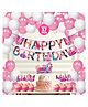 Zyozi Princess Themed Birthday Decoration Kit - Pack of 37