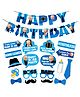 Zyozi Birthday Decoration Kit Multicolor - Pack of 19