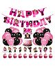 Zyozi Birthday Decoration Kit Multicolor - Pack of  37
