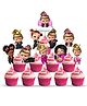 Zyozi Cupcake Topper Pink - Pack of 10