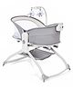 Mastela 6 In 1 Multi Function Rocker & Bassinet Animal Print - Grey