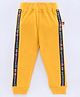 WOW Full Length Lounge Pant Car Print - Yellow
